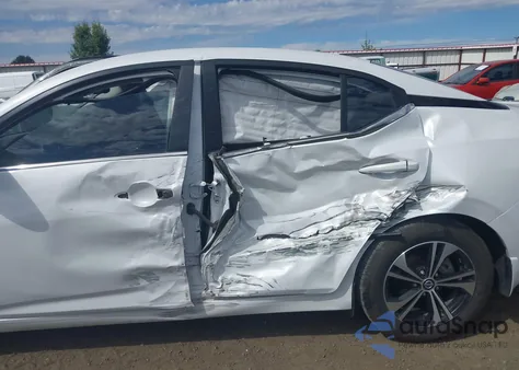 2021 Nissan Sentra Sv Xtronic Cvt из США, поврежденный, VIN 3N1AB8CVXMY279069